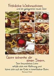 Reinhard Ellsel - Faltkarte: Fröhliche Weihnachtstage Faltkarte: Fröhliche Weihnachtstage