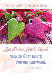Postkarten Geburtstag, 6 Stück Postkarten Geburtstag, 6 Stück