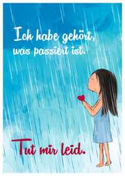 Anja Lerz - Postkarte "Ich habe gehört, was passiert ist." - 10 Stk. Postkarte "Ich habe gehört, was passiert ist." - 10 Stk.