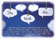 Marie Hüsing - Postkarten: Du bist da, 4 Stück Postkarten: Du bist da, 4 Stück