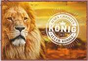 Metallschild klein - König aller Könige Metallschild klein - König aller Könige