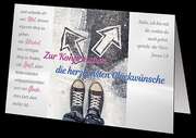 Faltkarten Konfirmation, 5 Stück Faltkarten Konfirmation, 5 Stück