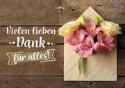 Faltkarte - Vielen lieben Dank für alles! Faltkarte - Vielen lieben Dank für alles!