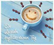 Mikrofasertuch "Ein Lächeln begleite deinen Tag" Mikrofasertuch "Ein Lächeln begleite deinen Tag"
