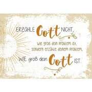 Postkarten "Erzähle Gott nicht..." 12er-Serie Postkarten "Erzähle Gott nicht..." 12er-Serie