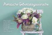 Susanne Schutkowski - Faltkarte: Herzliche Geburtstagswünsche Faltkarte: Herzliche Geburtstagswünsche