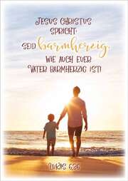 Jahreslosung 2021 - Postkarten "Vater&Sohn" 12 Stück Jahreslosung 2021 - Postkarten "Vater&Sohn" 12 Stück