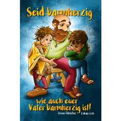 Uli Gutekunst - Jahreslosung 2021 - Kärtchen - Kindergrafik Jahreslosung 2021 - Kärtchen - Kindergrafik