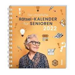 Der christliche Rätsel-Kalender für Senioren 2022 Der christliche Rätsel-Kalender für Senioren 2022