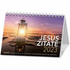 Jesus Zitate 2023 - Aufstellkalender