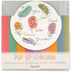 Pop-up Schwamm: Segen, Freude, Vertrauen... Pop-up Schwamm: Segen, Freude, Vertrauen...