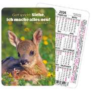 Jahreslosung 2026 - Spielkartenkalender Tier Jahreslosung 2026 - Spielkartenkalender Tier