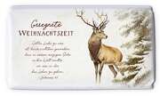 Schokoladengrüße "Gesegnete Weihnachtszeit" (40g) Schokoladengrüße "Gesegnete Weihnachtszeit" (40g)
