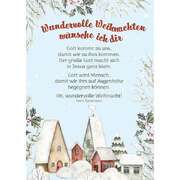 Doro Zachmann - Postkarten: Wundervolle Weihnachten, 4 Stück Postkarten: Wundervolle Weihnachten, 4 Stück