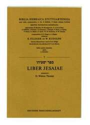 Biblia Hebraica Liber Jesaiae Biblia Hebraica Liber Jesaiae