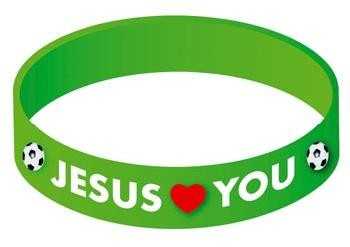 Armband Jesus loves you