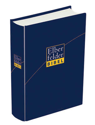 Elberfelder Bibel - Taschenausgabe Skivertex blau
