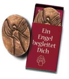 Bronze-Engel "Ein Engel begleite dich"