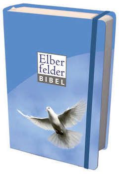 Elberfelder Bibel -Taschenausgabe mit Gummiband, Motiv Taube