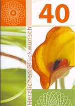 Grußkarte - 40 Grußkarte - 40