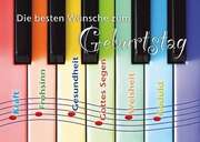 Postkarten: Die besten Wünsche zum Geburtstag, 4 Stück Postkarten: Die besten Wünsche zum Geburtstag, 4 Stück