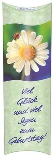 Chai Latte "Viel Glück und viel Segen zum Geburtstag" Chai Latte "Viel Glück und viel Segen zum Geburtstag"