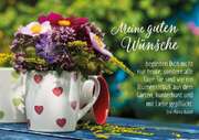 Meine guten Wünsche - Faltkarte Meine guten Wünsche - Faltkarte