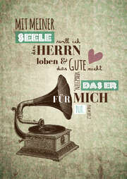Leinwand WortProjekt "Mit meiner Seele will ich den Herrn loben" Leinwand WortProjekt "Mit meiner Seele will ich den Herrn loben"