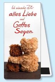 Magnetlesezeichen - "Ich wünsche Dir alles Liebe" Magnetlesezeichen - "Ich wünsche Dir alles Liebe"