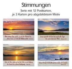 Postkartenserie Sonnenuntergänge, 12 Stück