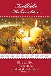 Faltkarte: Ehre sei Gott in der Höhe Faltkarte: Ehre sei Gott in der Höhe