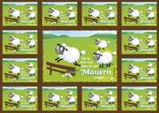 Aufkleber-Gruß-Karten: Mit dir, mein Gott, 4 Stück Aufkleber-Gruß-Karten: Mit dir, mein Gott, 4 Stück