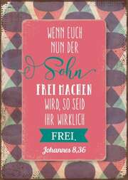 Postkartenserie "Wenn euch nun der Sohn" - 12 Stk. Postkartenserie "Wenn euch nun der Sohn" - 12 Stk.