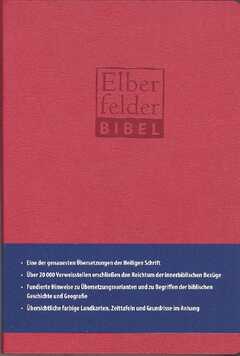 Elberfelder Bibel - Standardausgabe, ital. Kunstleder rot